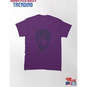 David Bowie 70S Purple Classic Tshirt